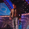Salman Khan and Lara Dutta on the sets of Sa Re Ga