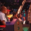 Salman Khan and Lara Dutta on the sets of Sa Re Ga