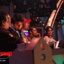 Salman Khan and Lara Dutta on the sets of Sa Re Ga