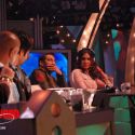 Salman Khan and Lara Dutta on the sets of Sa Re Ga