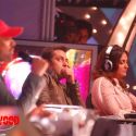 Salman Khan and Lara Dutta on the sets of Sa Re Ga