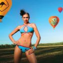 Deepika Padukone December Kingfisher Calendar 2006