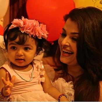 aishwarya and aaradhya