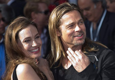 angelina and brad